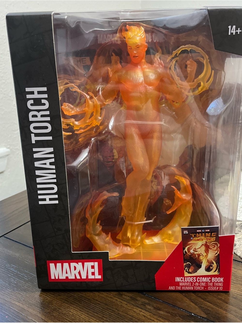 Marvel Human Torch Figure - McFarlane Toys 1/6